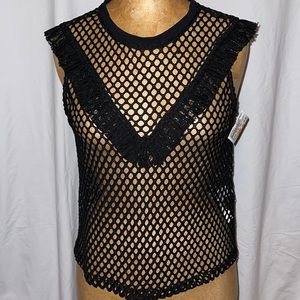 Forever 21 fishnet tank top